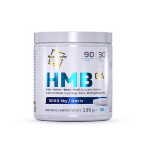 HMB-Ca 1000 mg | Ganho de massa muscular | 90 cápsulas