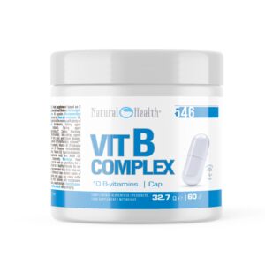 Complexo de Vitamina B | Complexo Multivitamínico | 60 Cápsulas