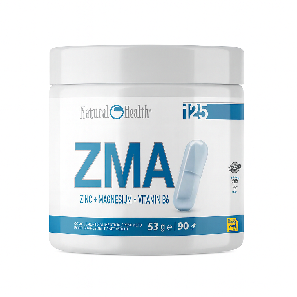 ZMA | Zinco + Magnésio + B6 | Complexo Mineral Hormonal | 90 Cápsulas