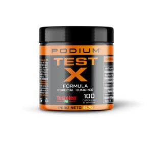 Estimulador de Testosterona | 100 cápsulas | Test X Podium