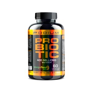 Megaflora9 Probióticos | 60 cápsulas | Probiotic Podium