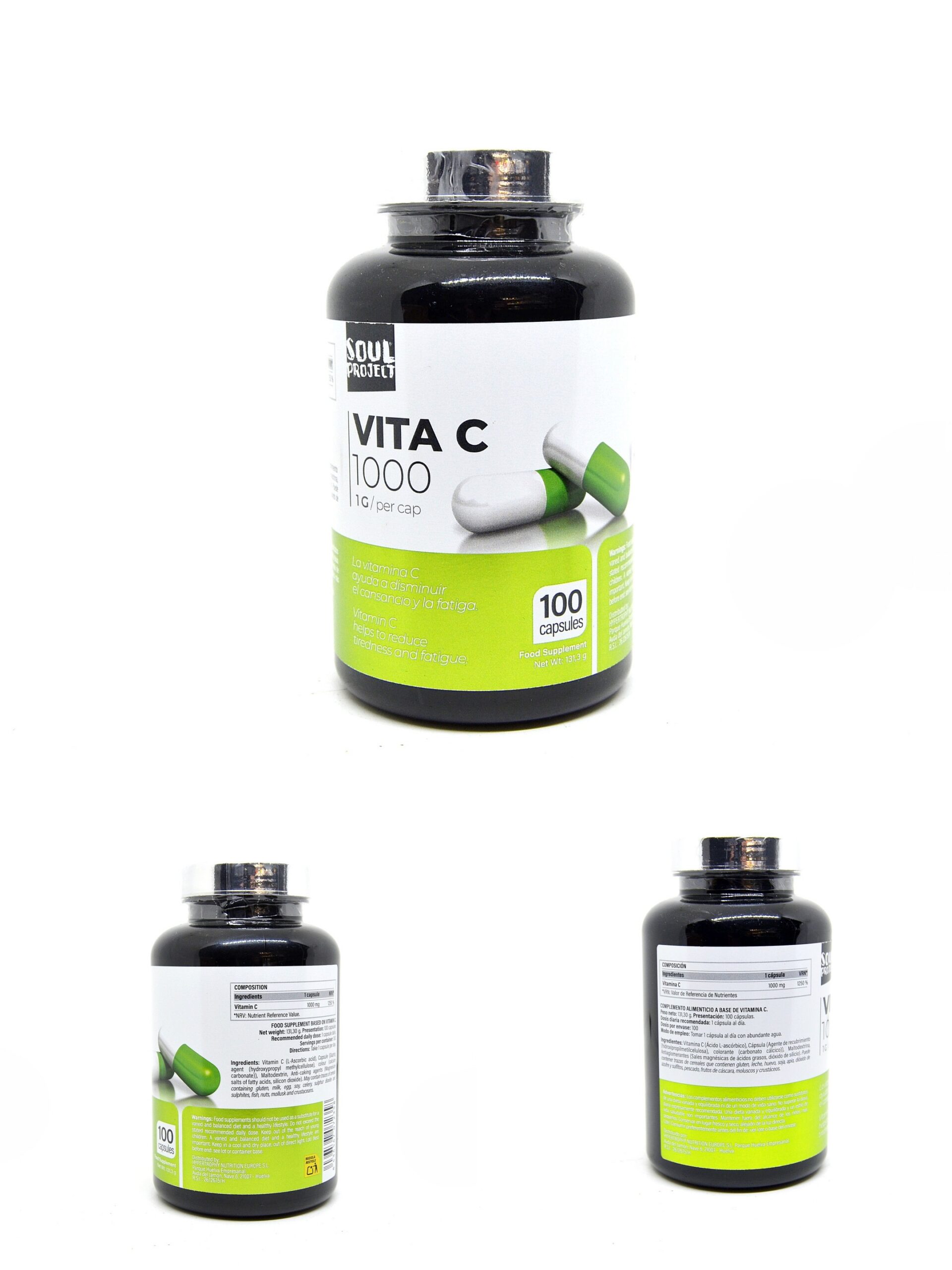 VitaC 1000 | Vitamina C | 100 Comprimidos - Image 2