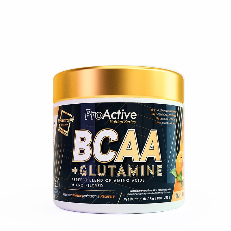 BCAA + Glutamina | Aminoácidos + Glutamina | 315g