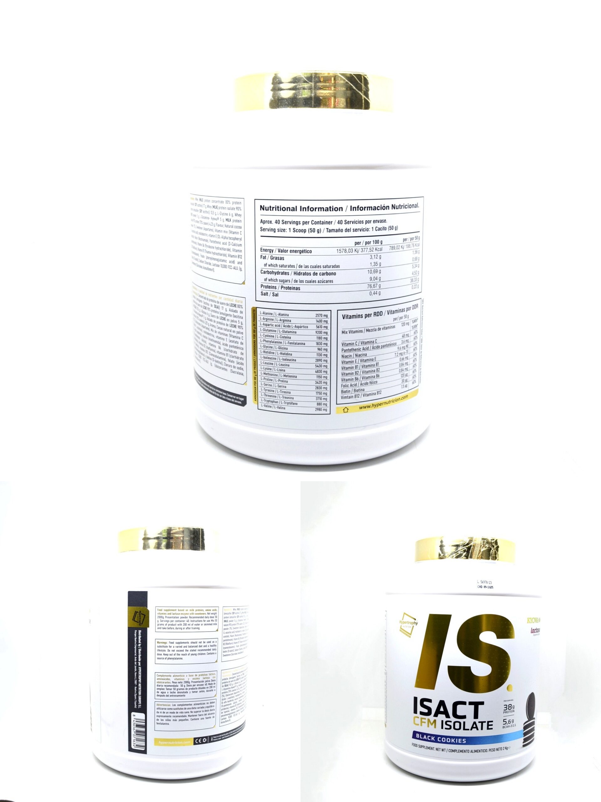 Isolado de Proteína ISACT CFM | Isolado Proteico | 2kg - Image 2