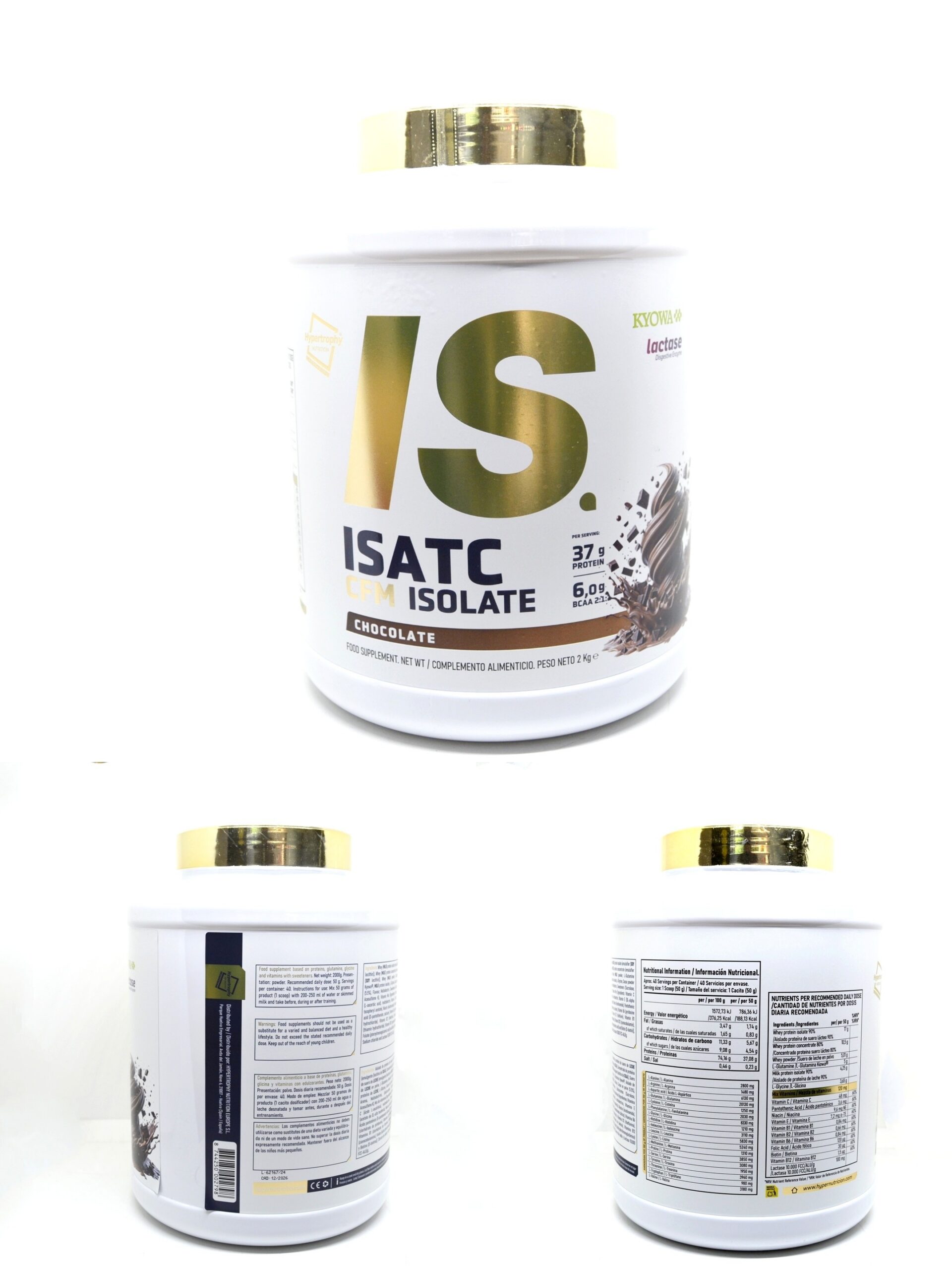 ISATC Isolate CFM 85% | Isolado de Proteína de Soro de Leite | 2kg - Image 2