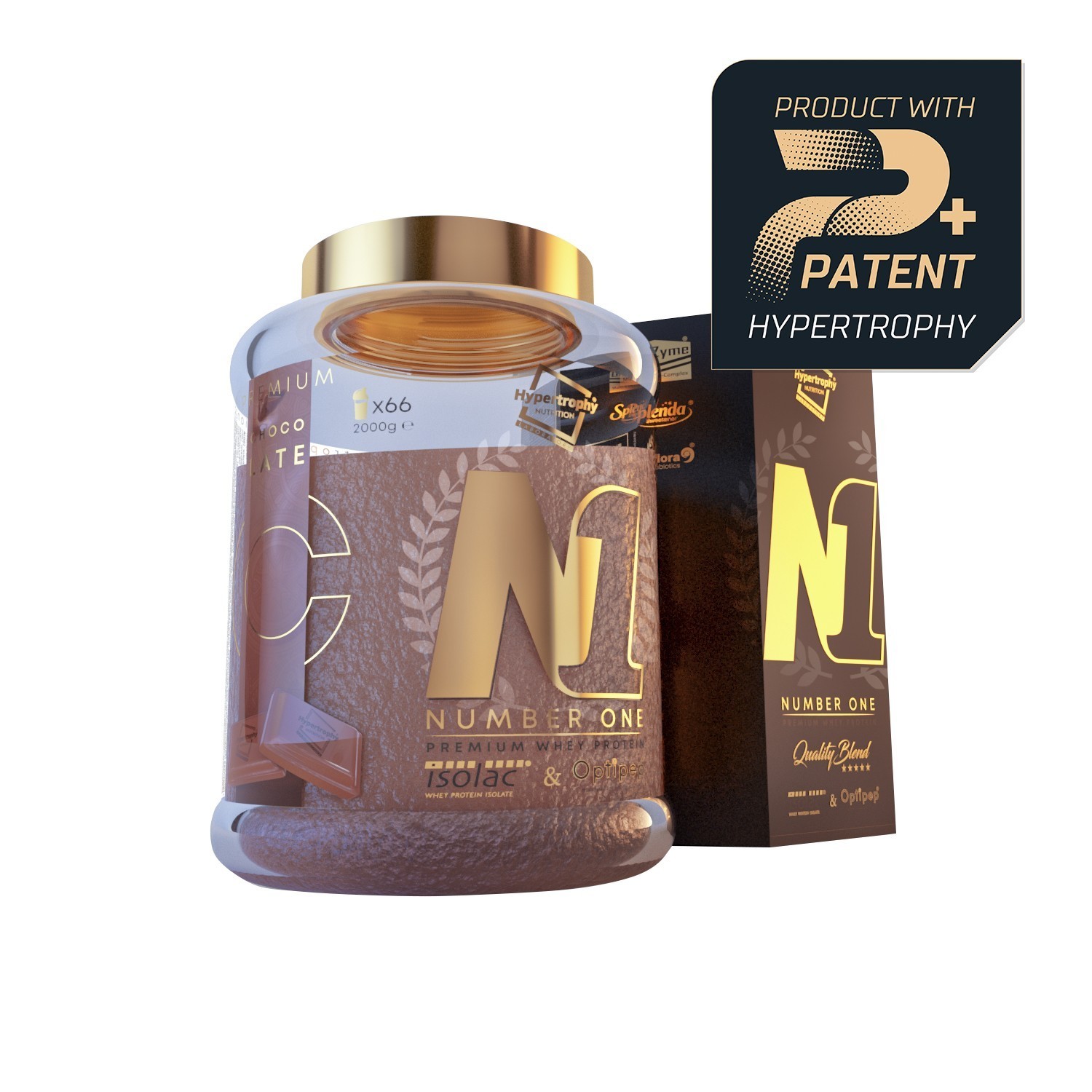 Proteína Whey Número Um 90% | Proteína Whey | 908g - Image 5