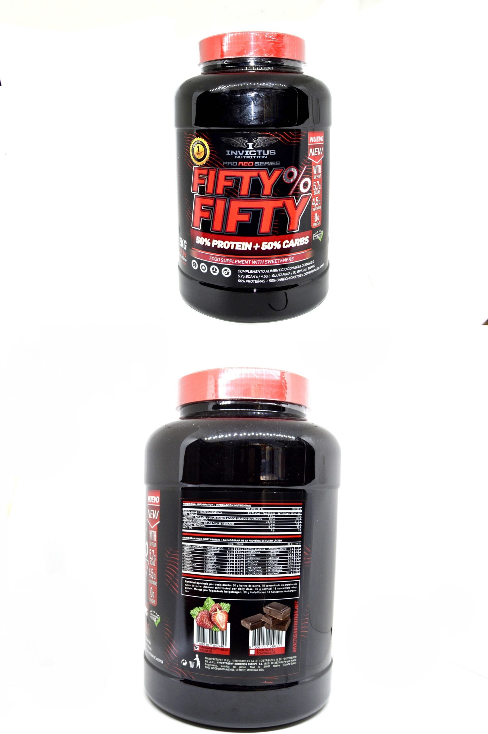 Cinquenta por cento | 50% Proteína e 50% Aveia | 2kg - Image 2