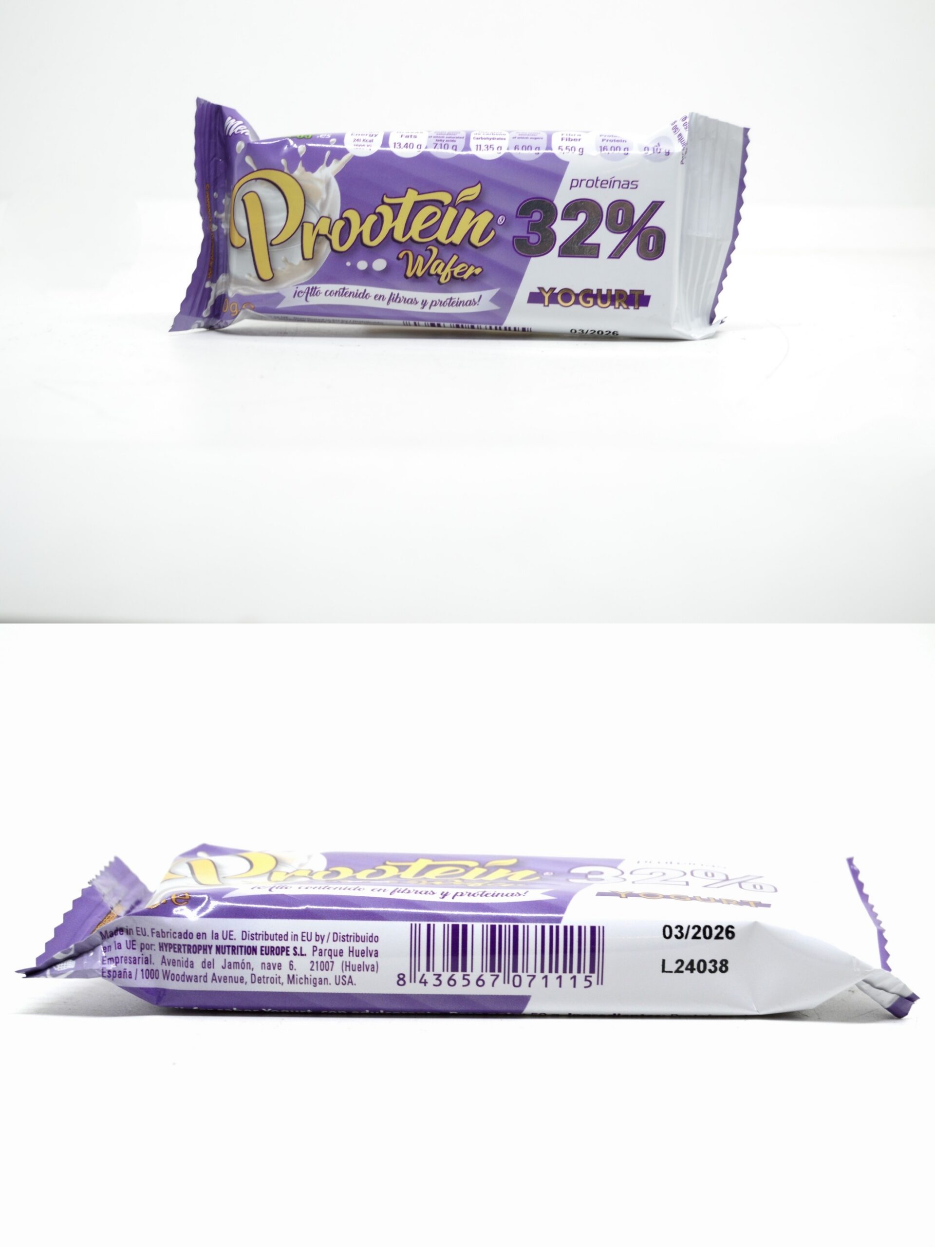 Barra de Waffer Proteica | Proteínas | 50g - Image 2