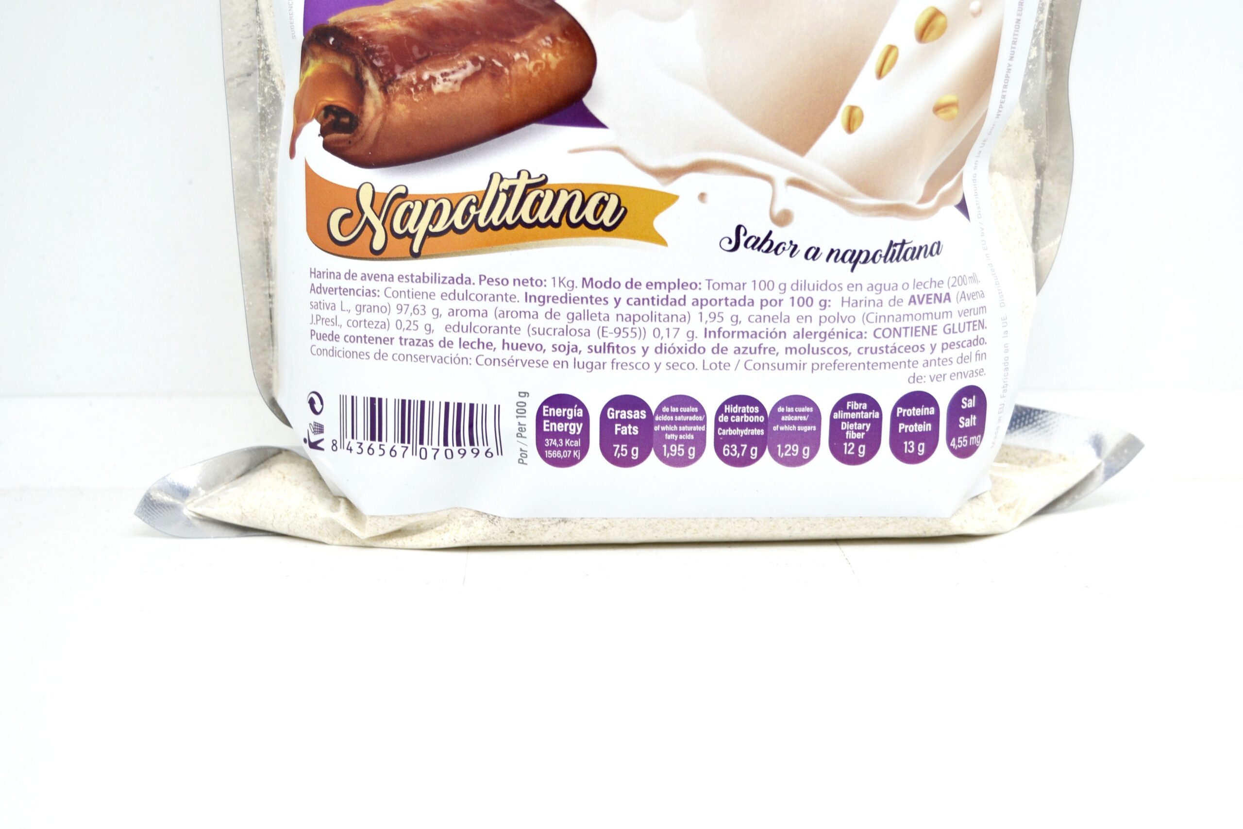 Smoothies de Aveia | Farinha de Aveia Saborizada | 1kg - Image 2