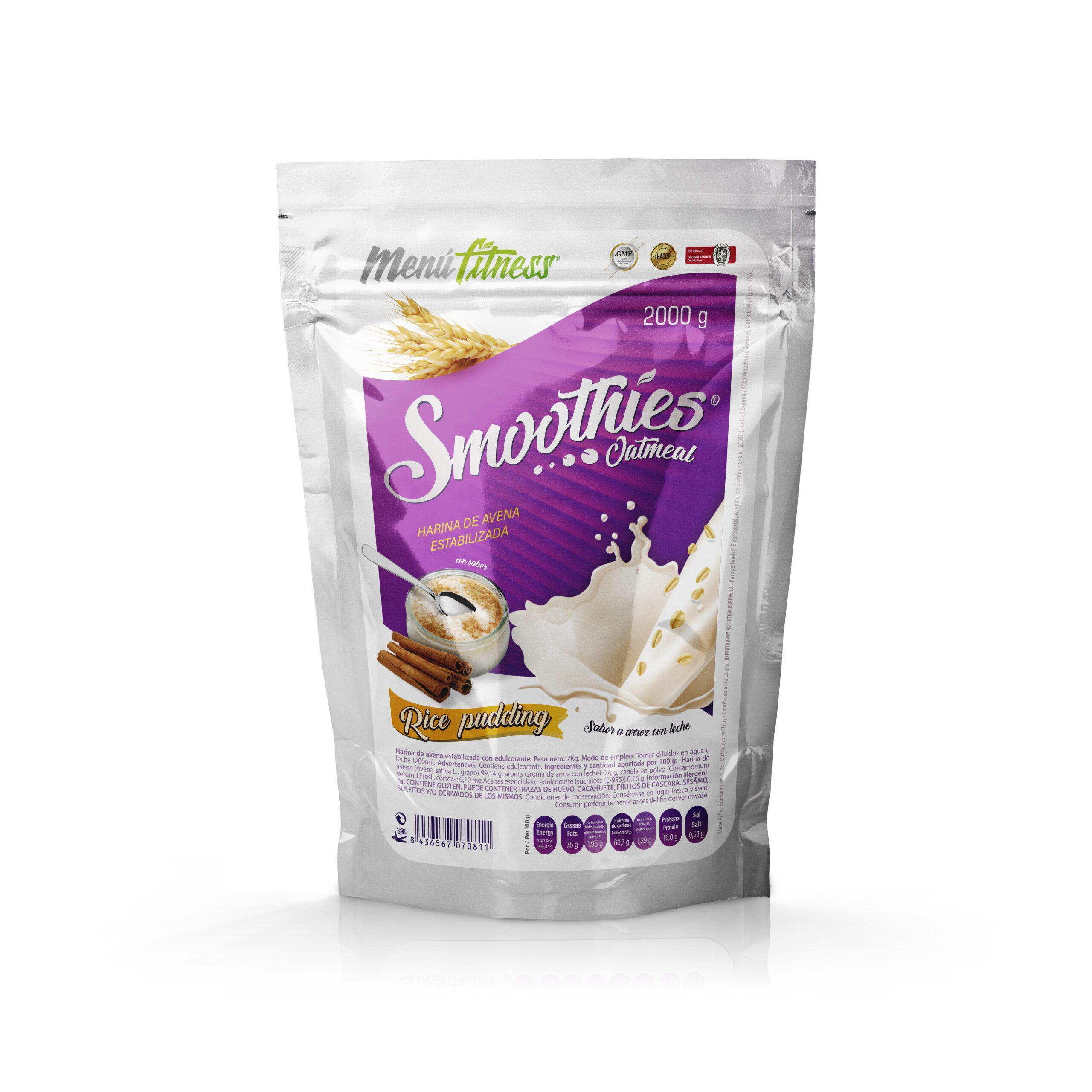 Smoothies de Aveia | Farinha de Aveia Saborizada | 1kg - Image 8
