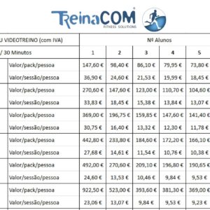 Pack de Treinos - Estúdio - PT Lino Barahona