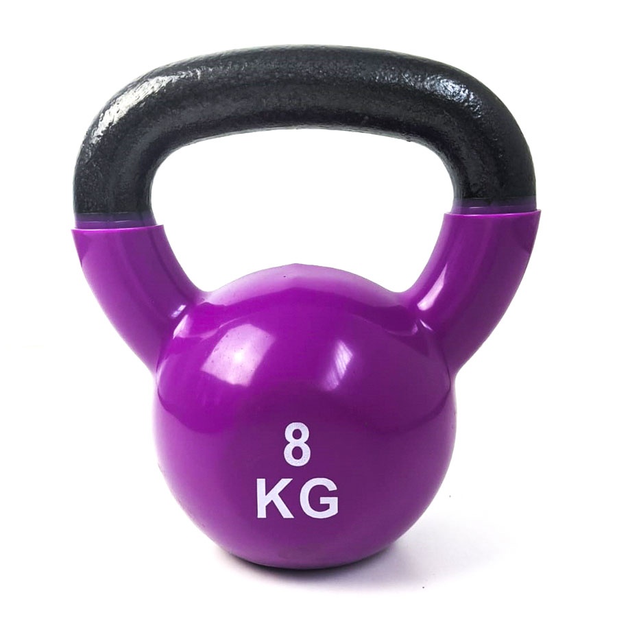 Kettlebell de vinil 8kg