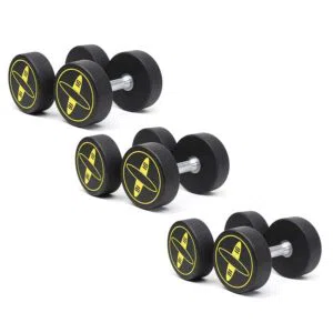 Conjunto de Halteres Circulares de 2,5 a 35kg