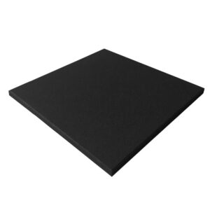 Piso/Chão/Pavimento/Tapetes - Piso de borracha para ginásio em formato de ladrilho (50x50cm)